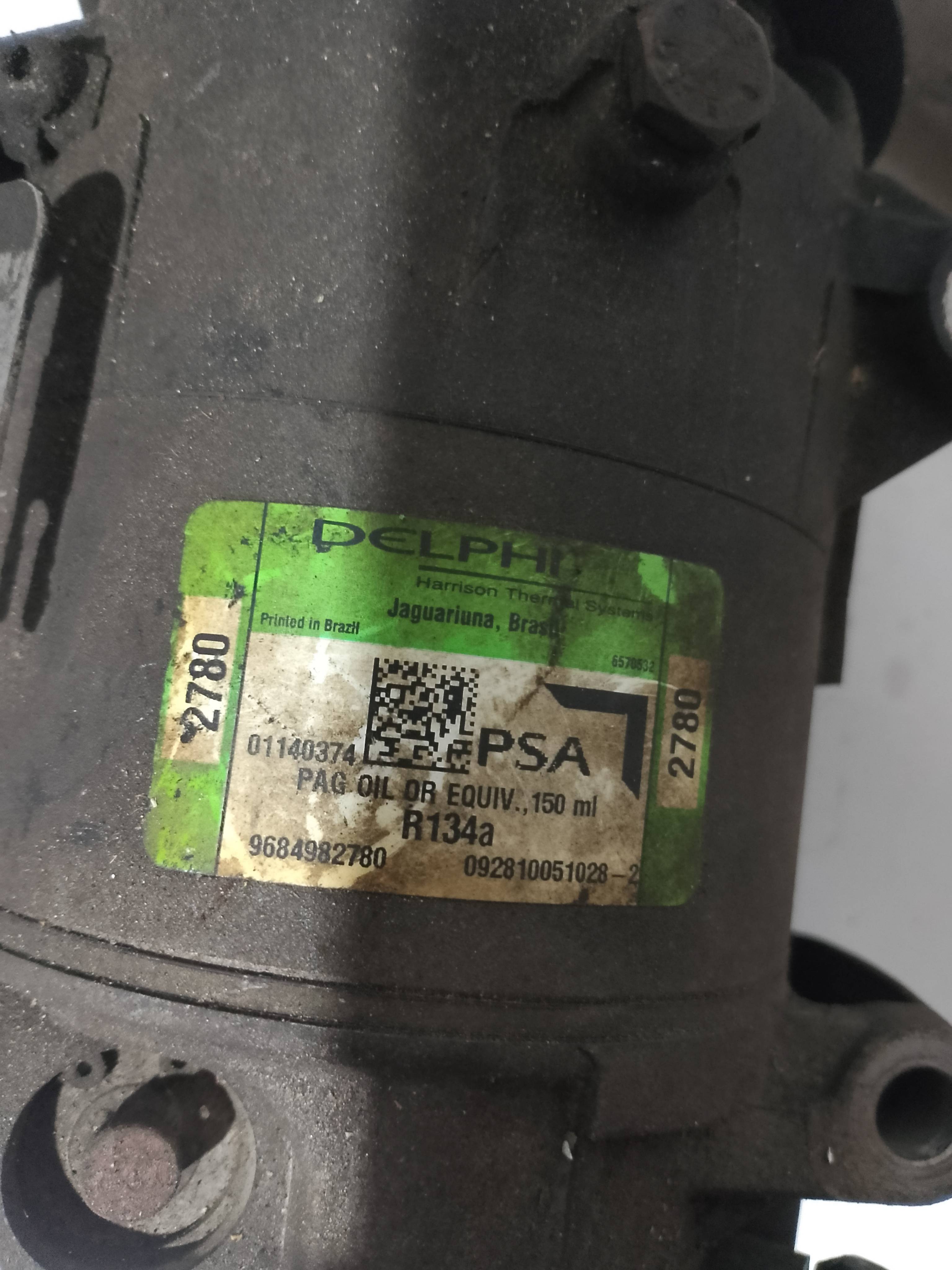 Compressor Ar Peugeot 207 206 307 C3 01140374 Original - Imagem 5