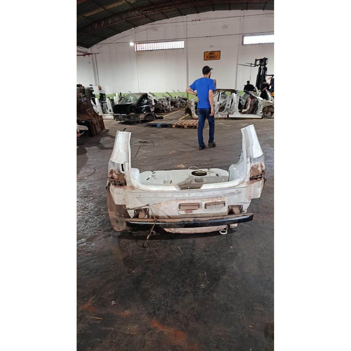TRASEIRA BAIXA VW CROSSFOX