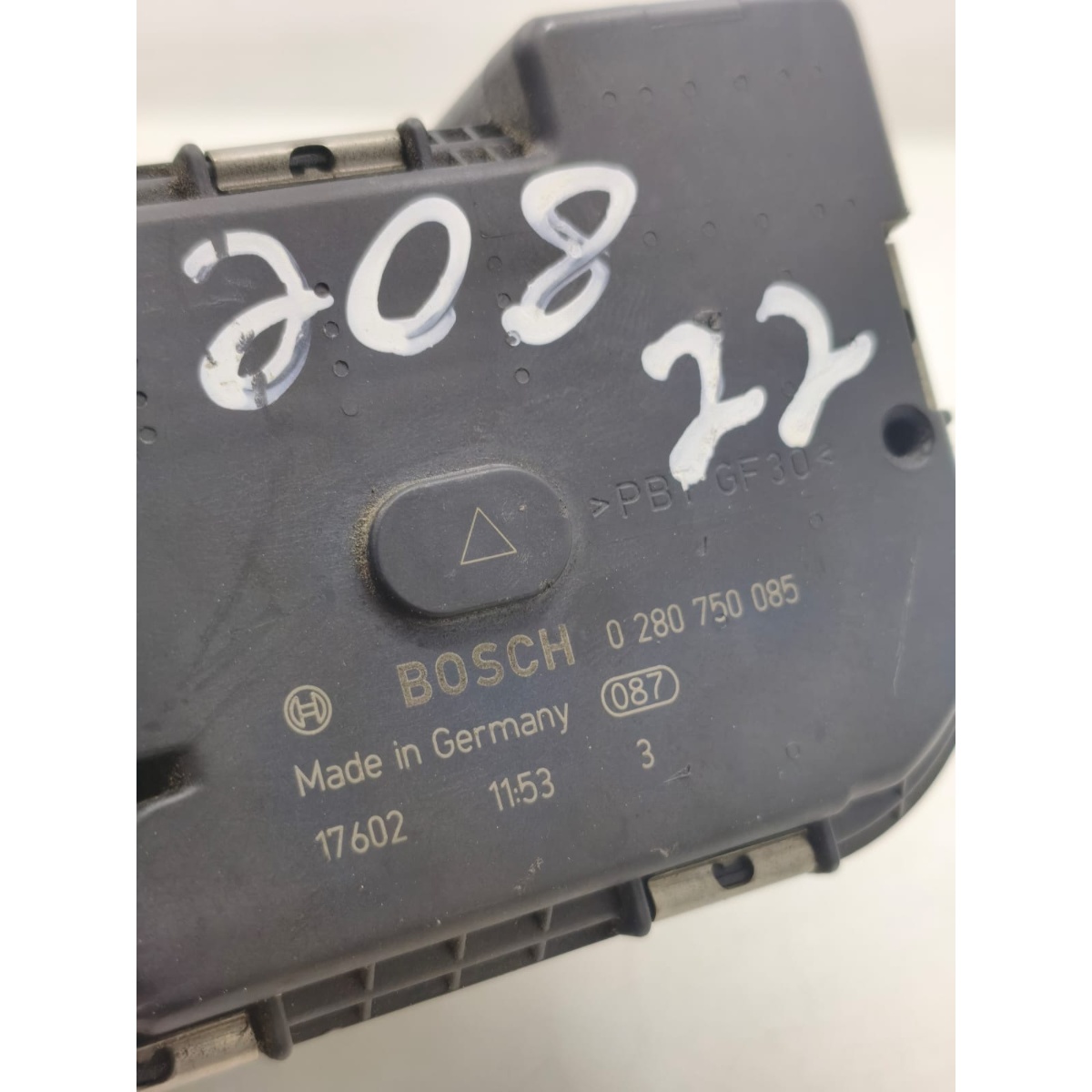 Corpo Borboleta Tbi Peugeot 208 1.6 2020 A 2024 - 0280750085 - Imagem 5