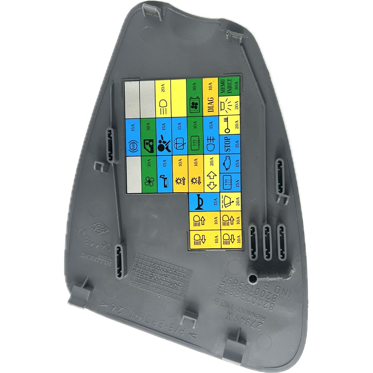 Tampa Caixa Fusíveis Renault Clio RN 1.0 16V 2002 2003 - Imagem 5