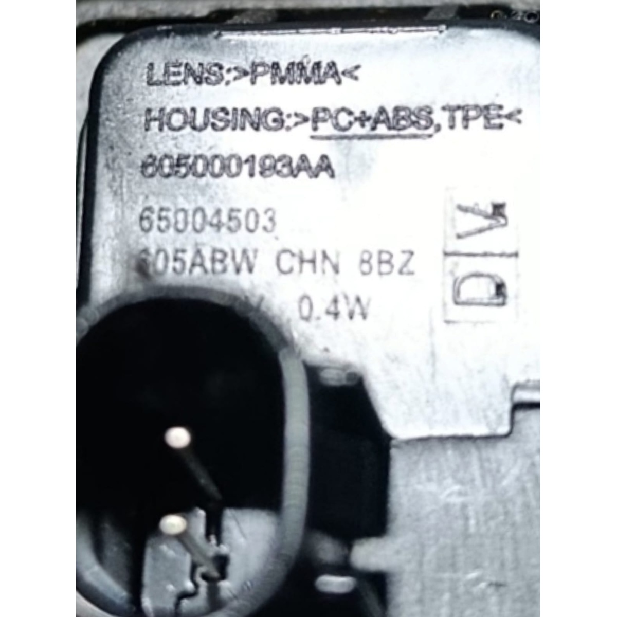 Luz Placa Traseira Chery Tiggo 8 Pro Max 2022/26 605000193Aa - Imagem 6