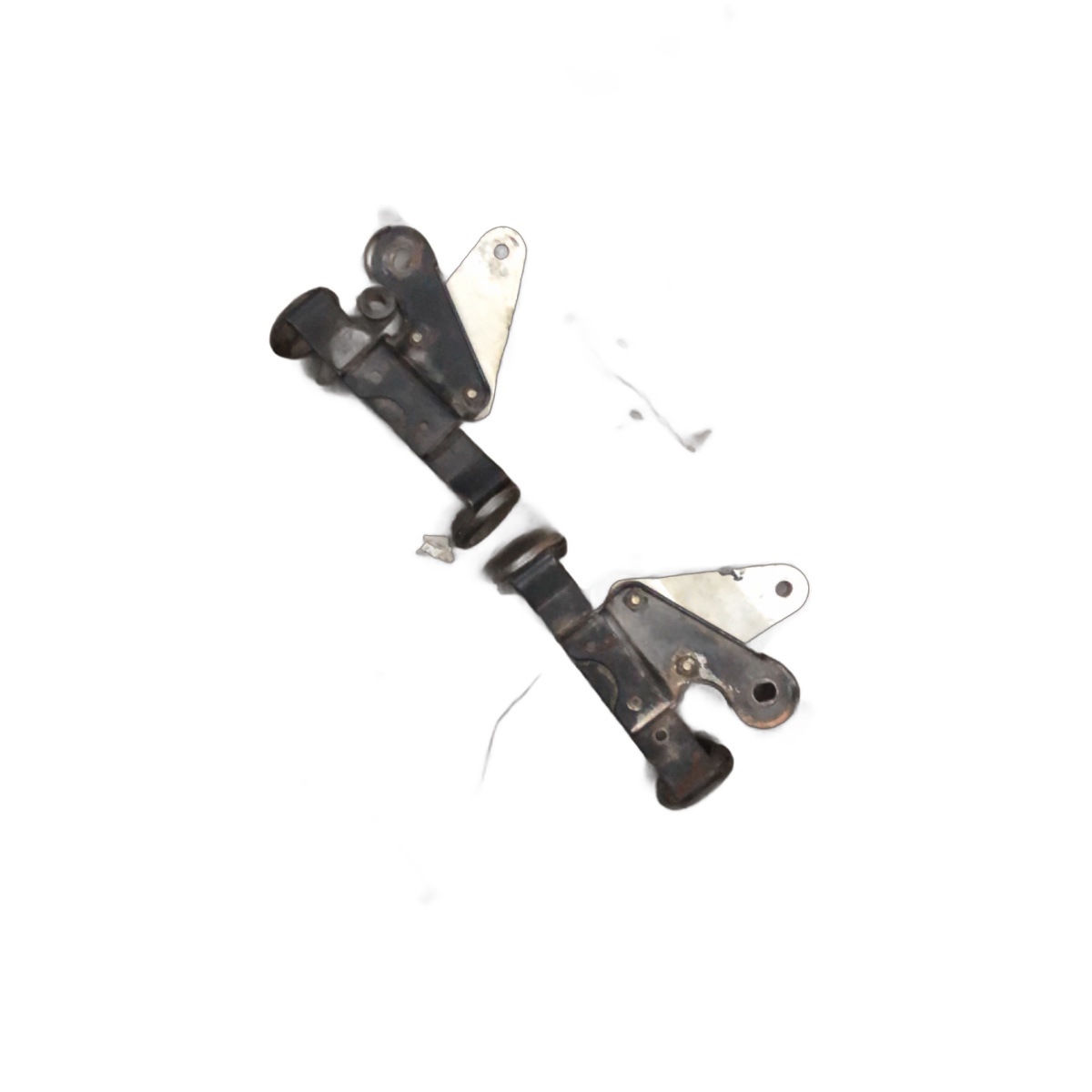 Par Suporte farol gs500 usado - Imagem 2