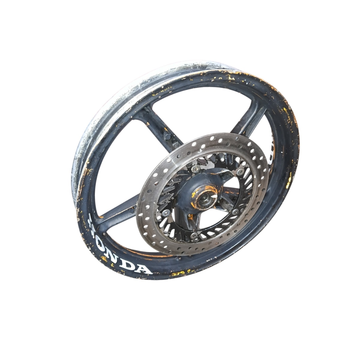 Roda Dianteira C/Disco CBX 250 Twister 2001 A 2008 C/Avaria - Imagem 4