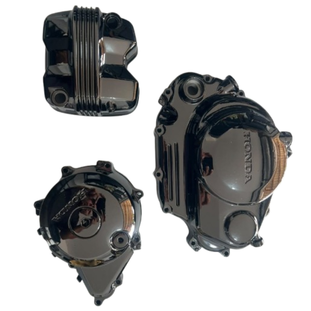 Tampa Embreagem Fan 125 2009-13 Cg Titan 150 2004-15 Ks Orig Preto - Imagem 5