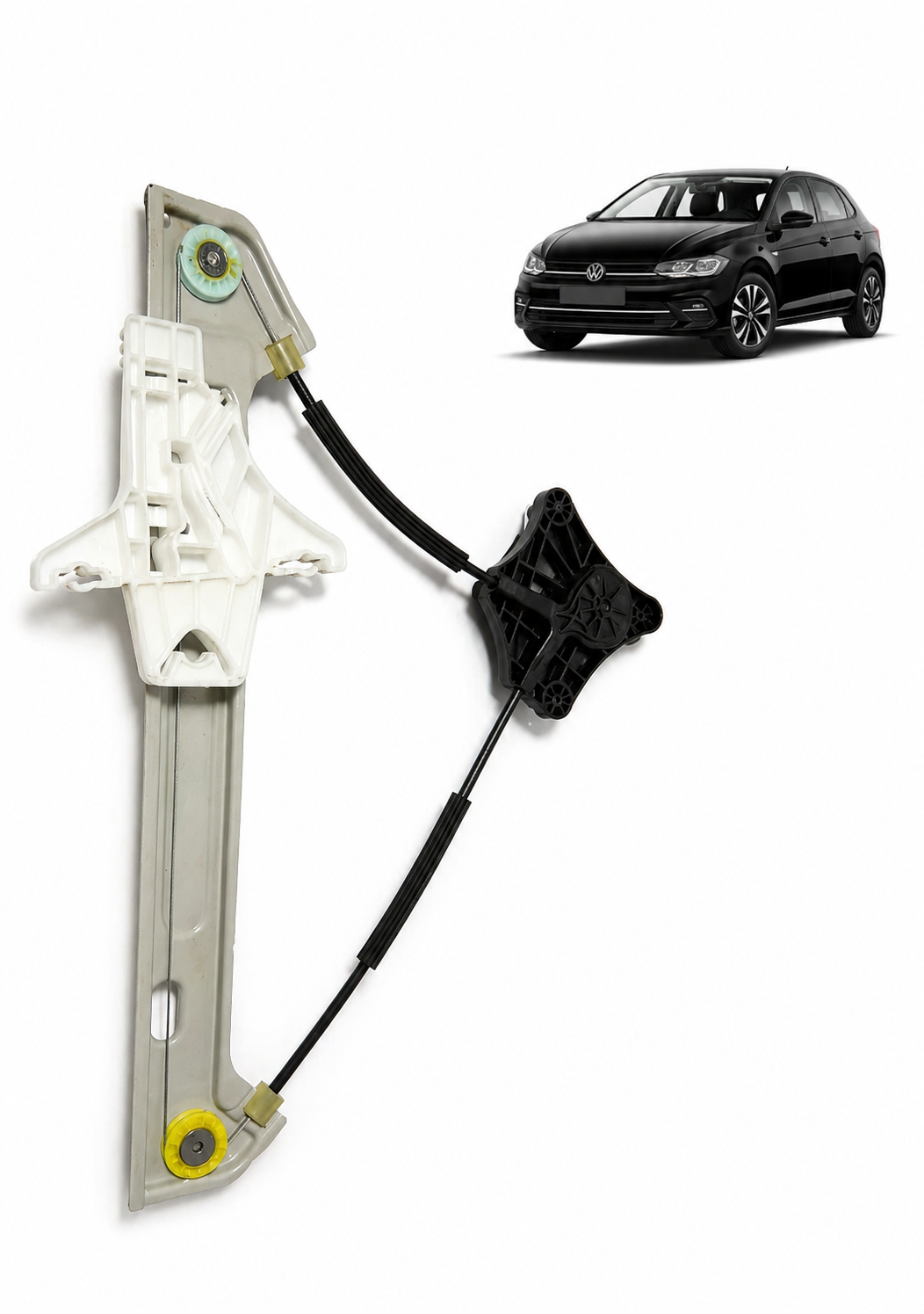 Máquina de Vidro Porta Tras. Esq VW Polo 2018-2024 6EA839461 - Imagem 1