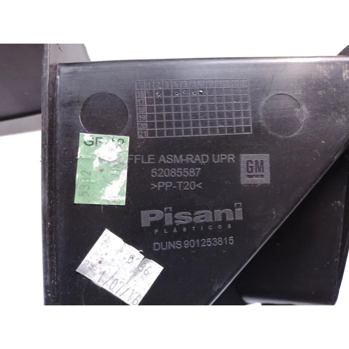 Defletor Superior Radiador GM Onix/Prisma 52085587 - Imagem 8