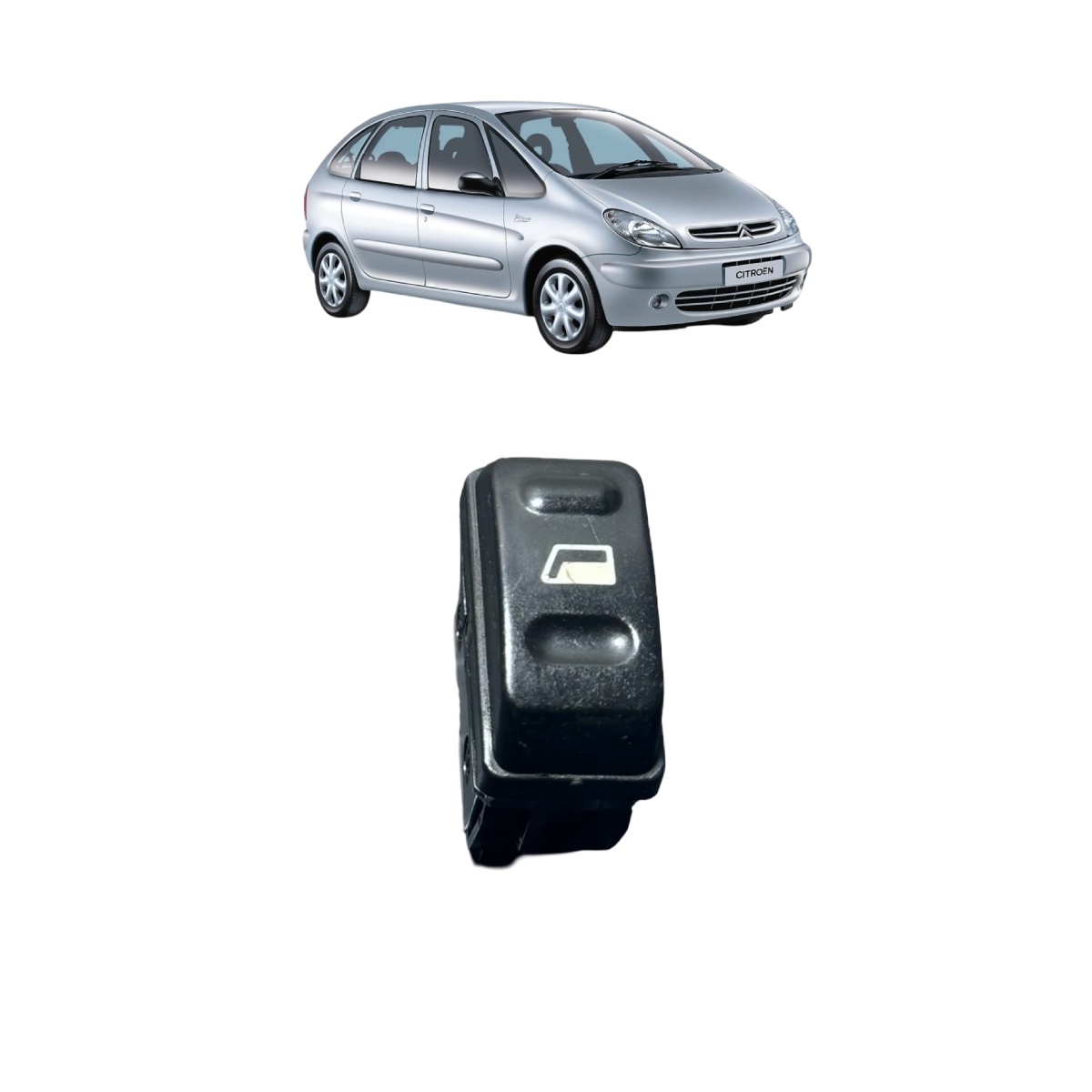 Botão Vidro Citroen Xsara Picasso 2008 22681 Original 5 Pino