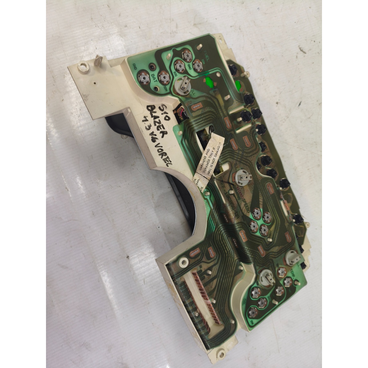 Painel Instrumentos S10 Blazer 4.3 V6 Vortec F7Ff-10E853-A - Imagem 9