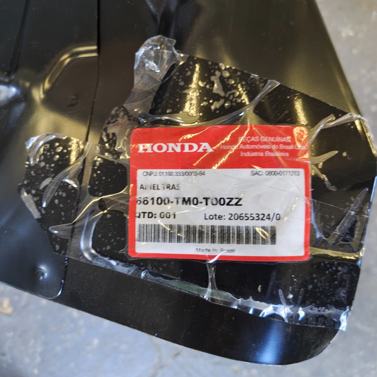 Painel Traseiro Honda City 2008 2009 2010 2011 2012 - Imagem 7