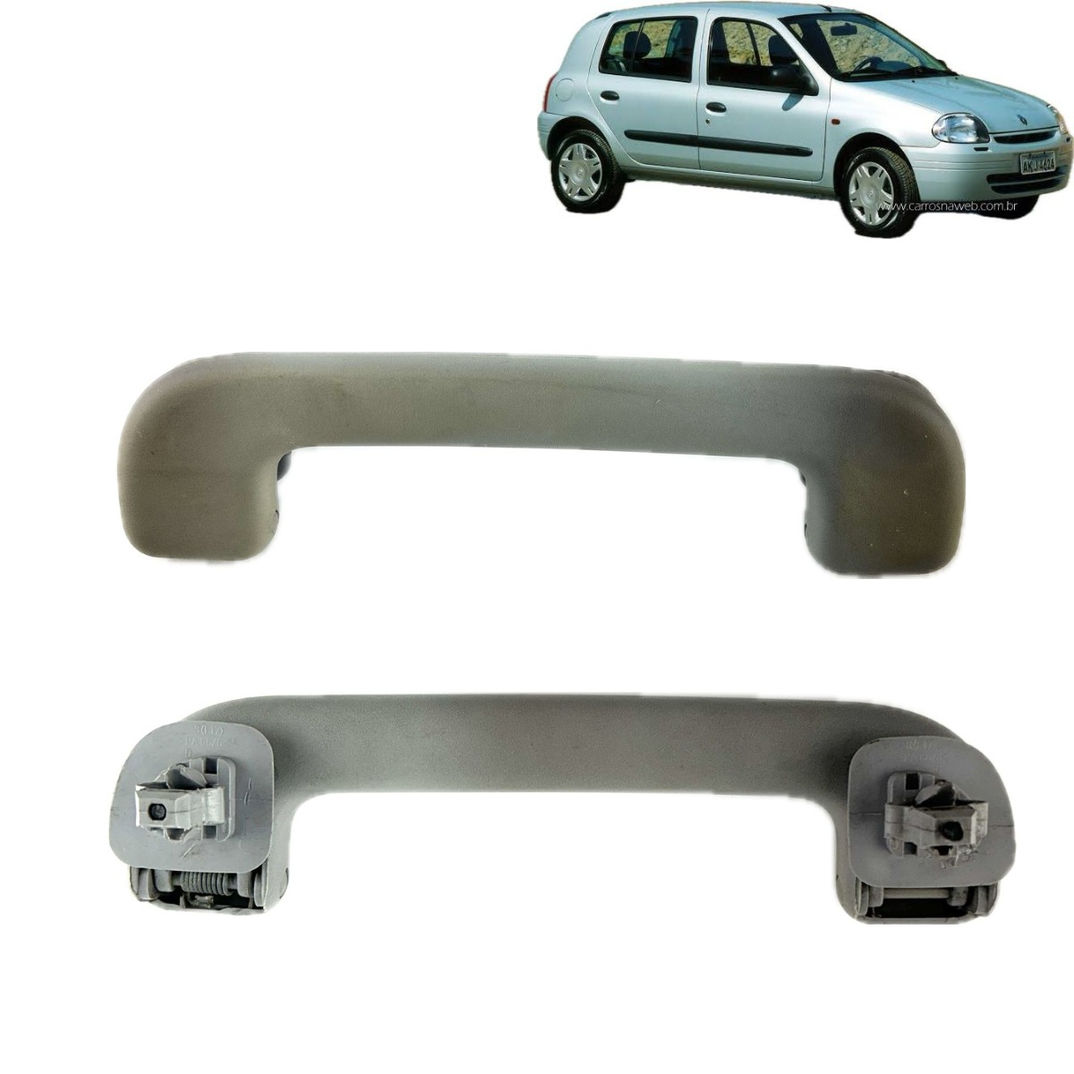 Alça Teto Pqp Puxador Clio 2000 2016 Original 7700420975