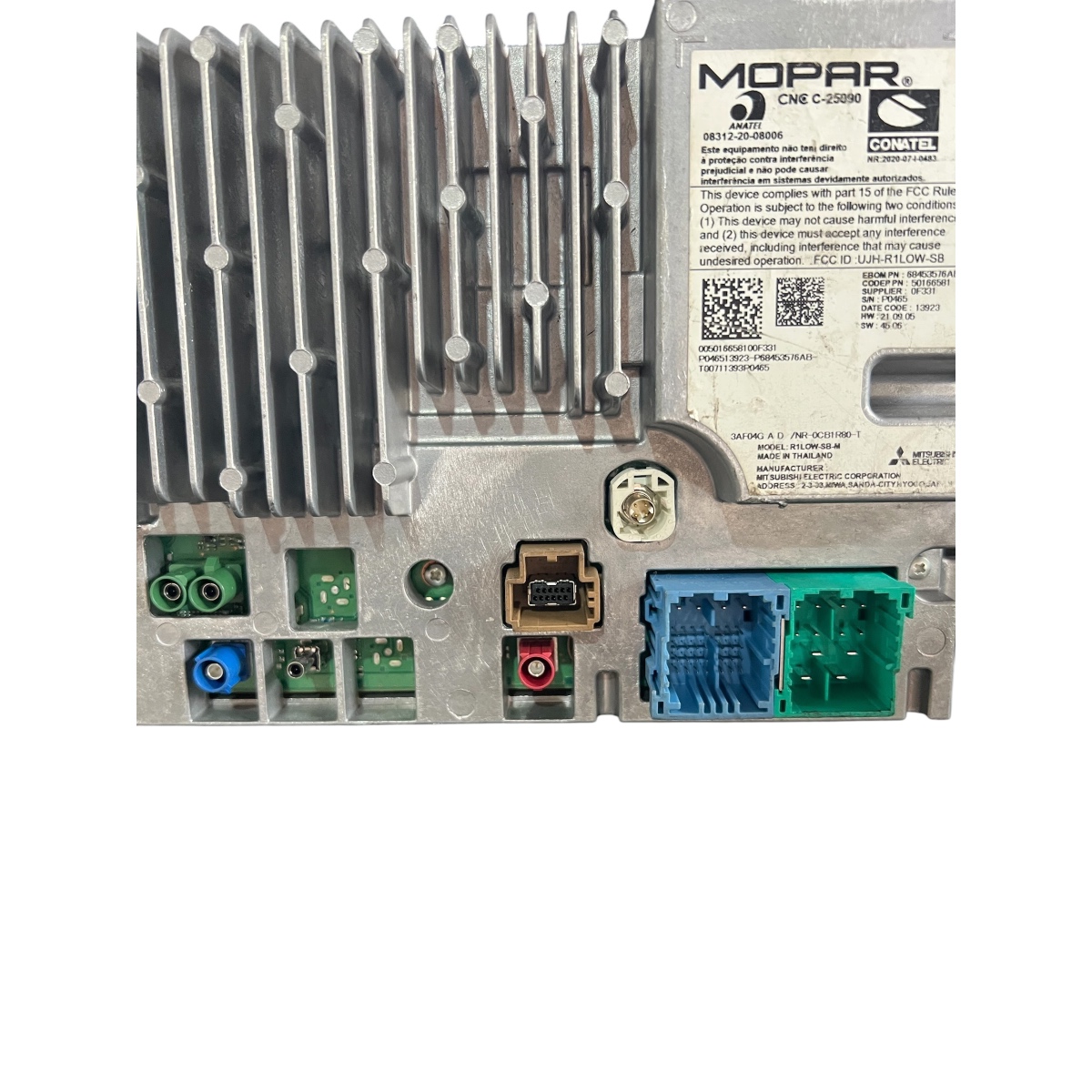 Modulo Multimidia Toro Compass 2021-2024 68453575Ab Orig Usa - Imagem 3
