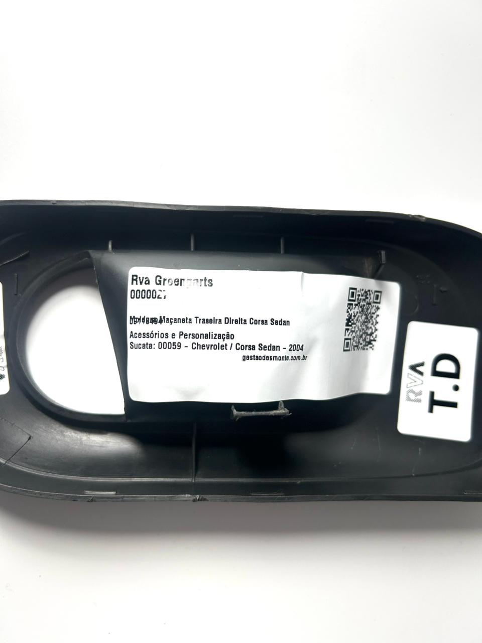 Moldura Maçaneta Traseira Direita Corsa Sedan - Imagem 3
