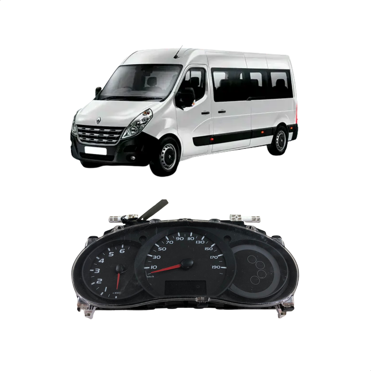 PAINEL INSTRUMENTO RENAULT MASTER 2014/2015 2.3 US.