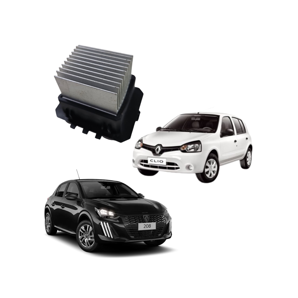 RESISTÊNCIA AR-CONDICIONADO 208/CLIO 2012/2015 IN.