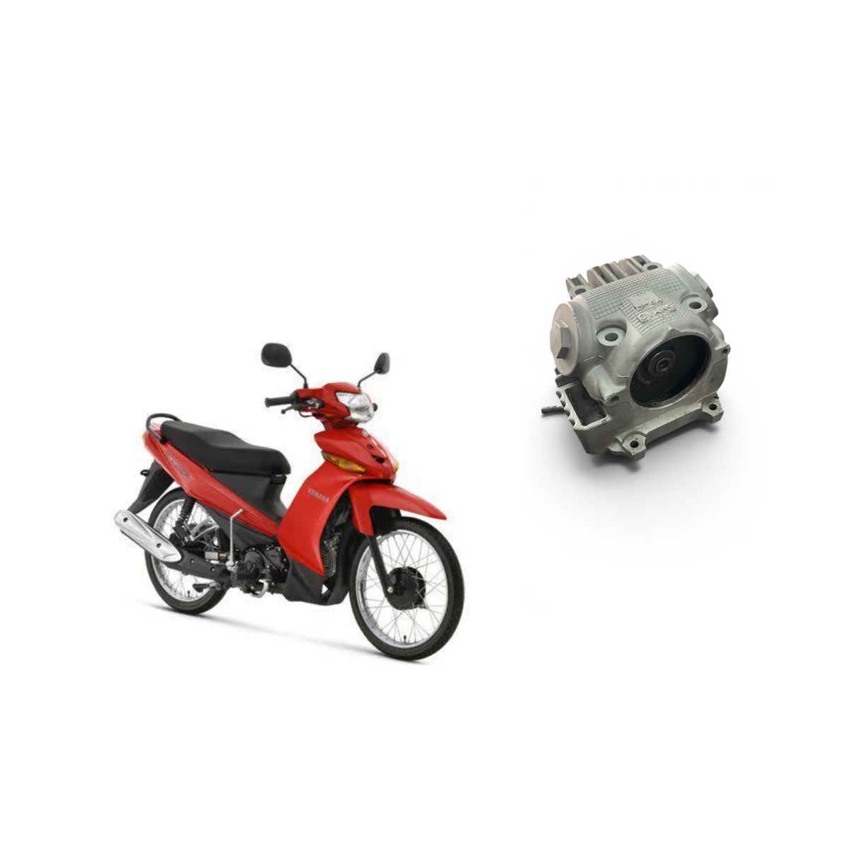 Cabeçote Yamaha Crypion 105 Usado