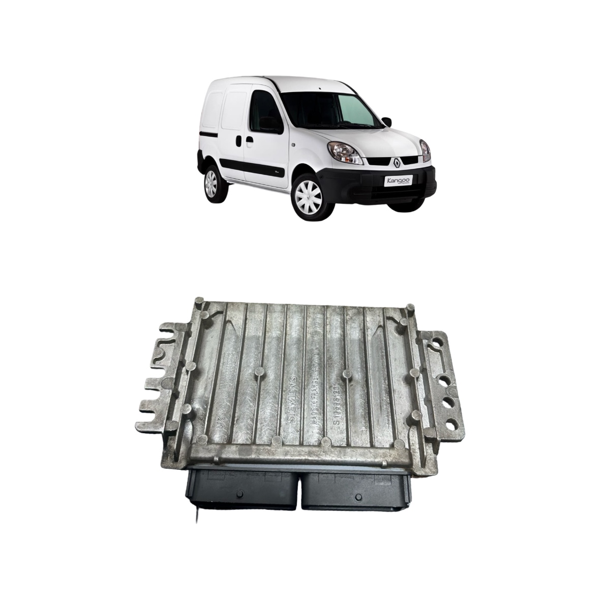 Módulo Injeção Renault Kangoo 1.6 8v 2001/2003 8200032146 - Imagem 4
