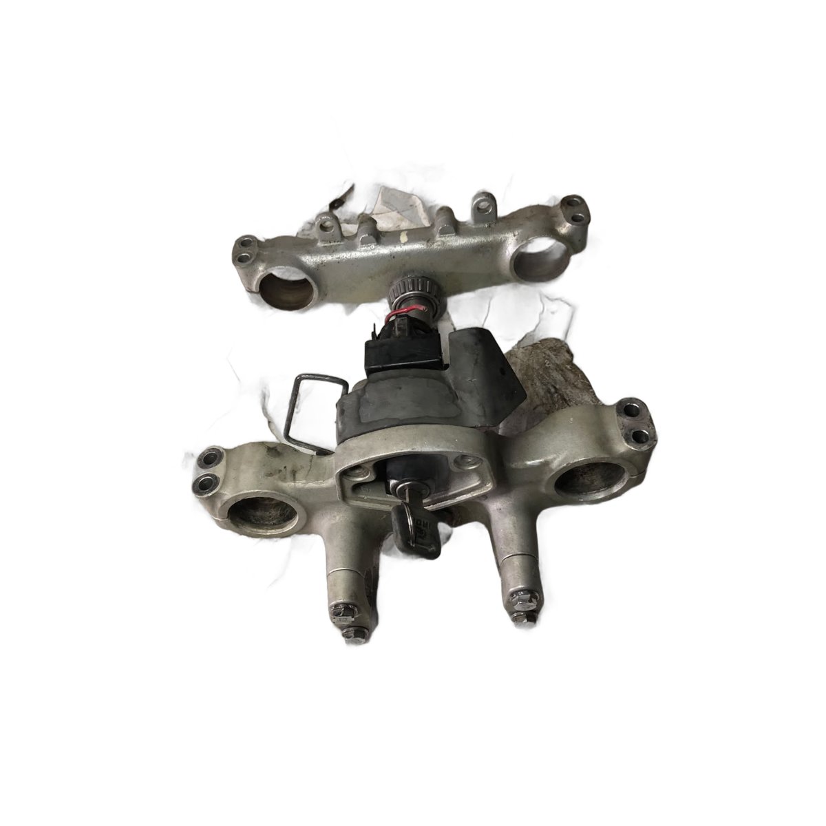 Par Mesas Honda Xre 300 2009/15 Usada Original (Sup+Inf ) - Imagem 2
