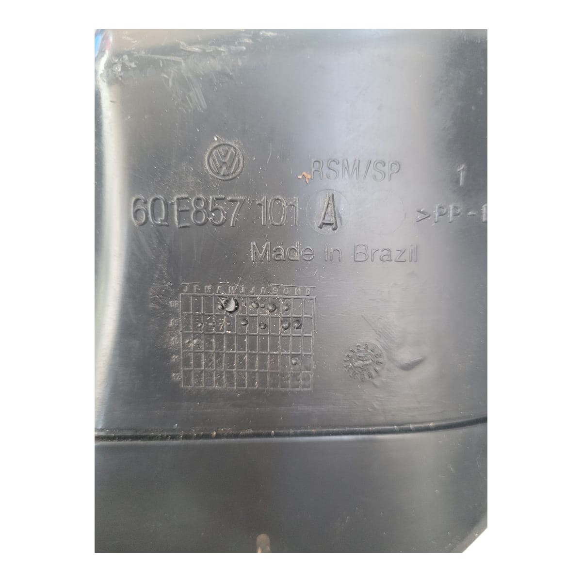 Porta Luvas Volkswagen Polo Sedan 2004 2005 2006 2007 2014 - Imagem 9