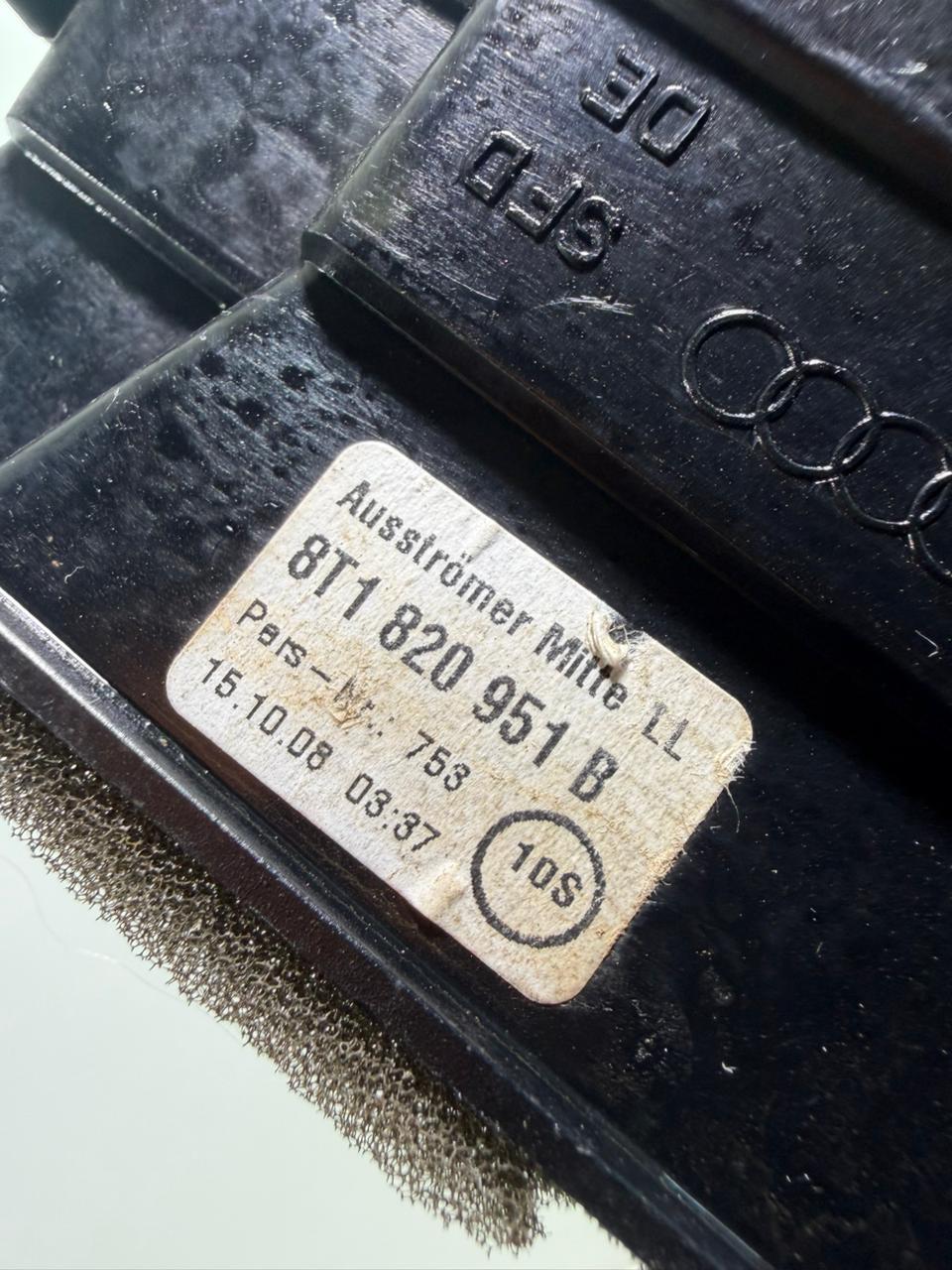 Difusor Saída De Ar Central Audi A4 Avant 2010 8T1820951B - Imagem 6