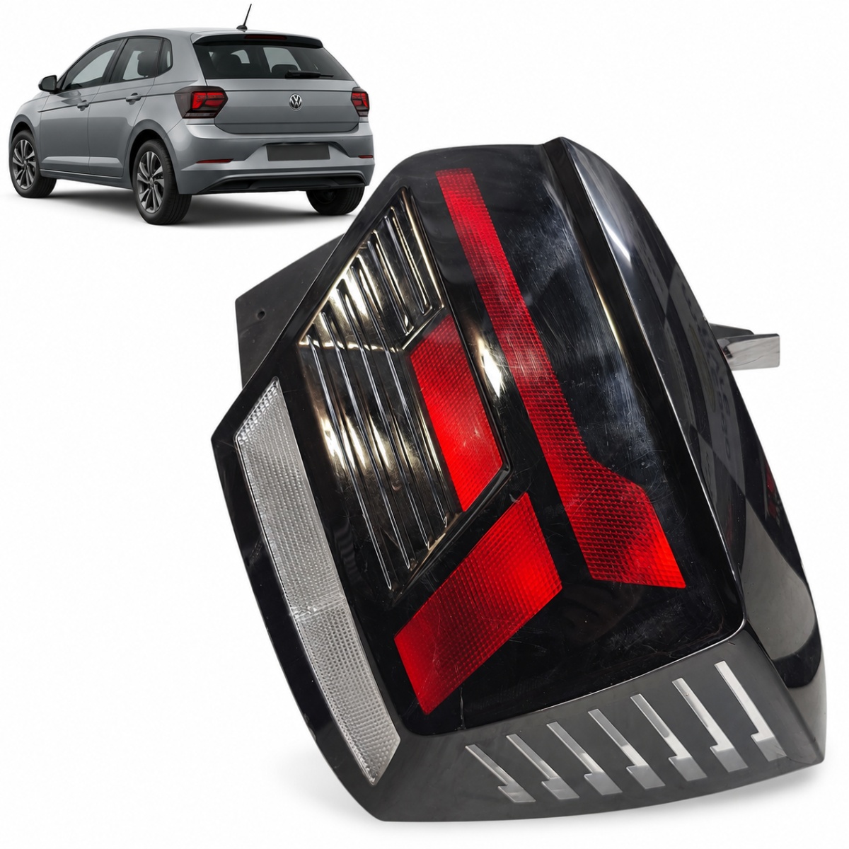 Lanterna Traseira Esquerda Polo Track Mpi Tsi 23 A 26 6Ea945