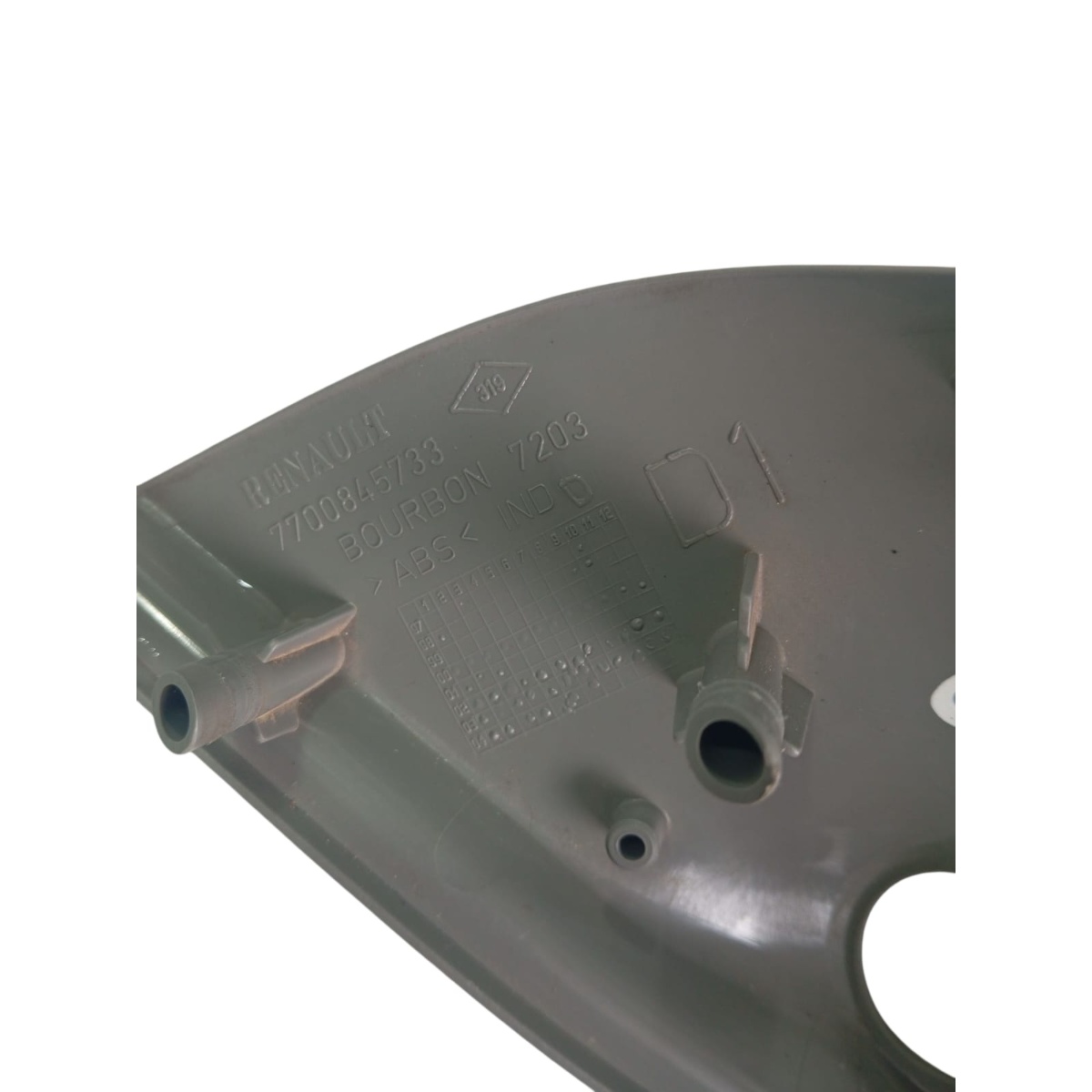 Acabamento mol/ Interna Retrovisor L/E Renault Clio 00/13 - Imagem 5