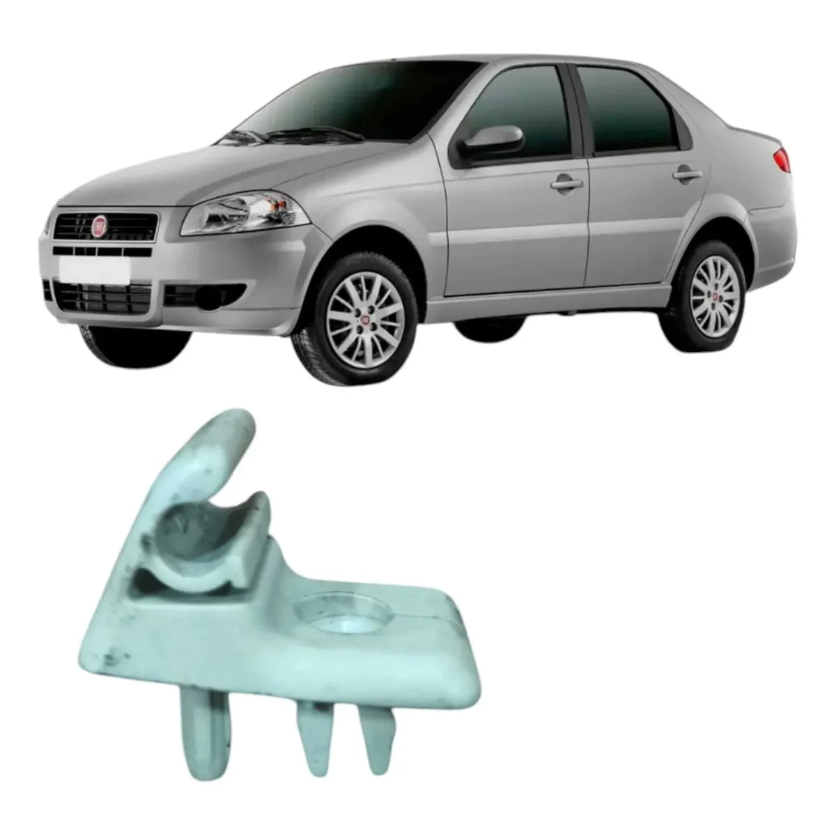 Suporte Quebra Sol Fiat Siena Palio 2013 1.0 Original