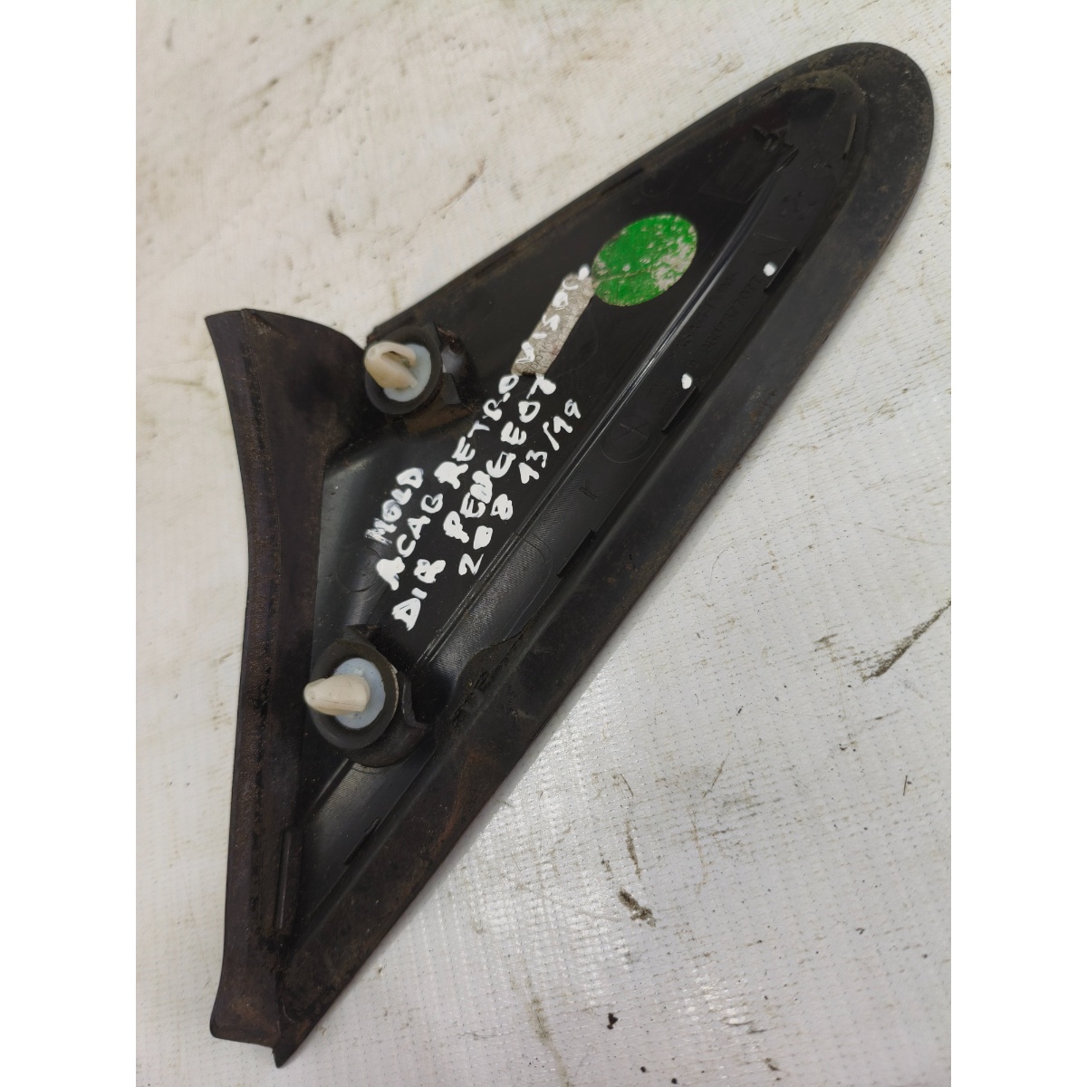 Acabamento Retrovisor Dir Peugeot 208 13/19 9807377077 Preto - Imagem 4