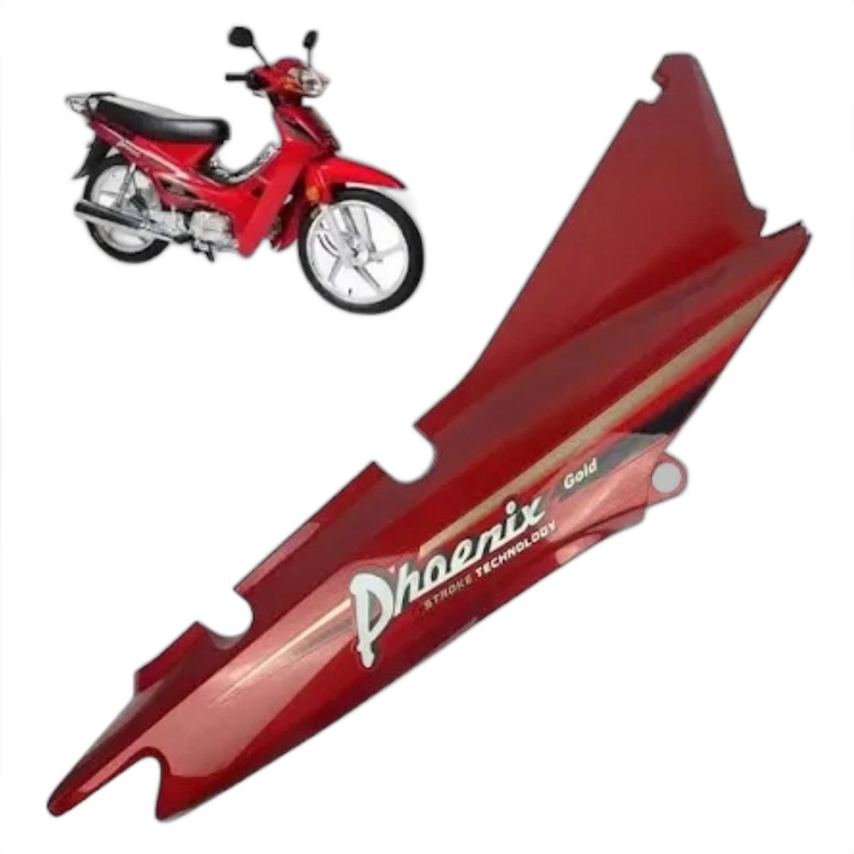 Rabeta direita Phoenix Gold (vermelho)
