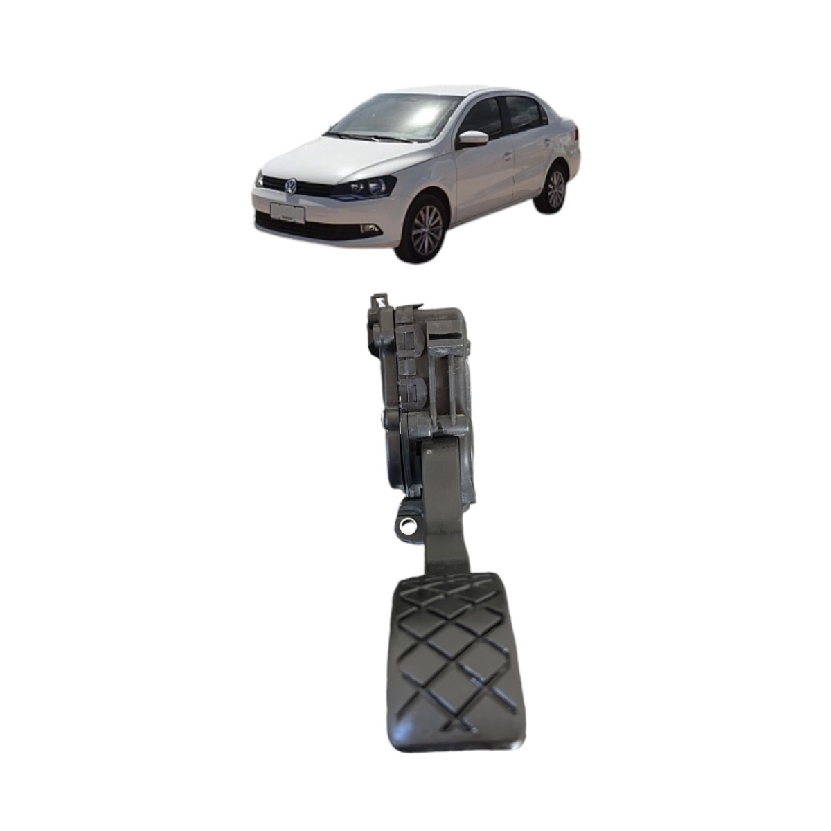 Pedal Acelerador elétrico Vw Gol Polo Voyage Original - Imagem 1