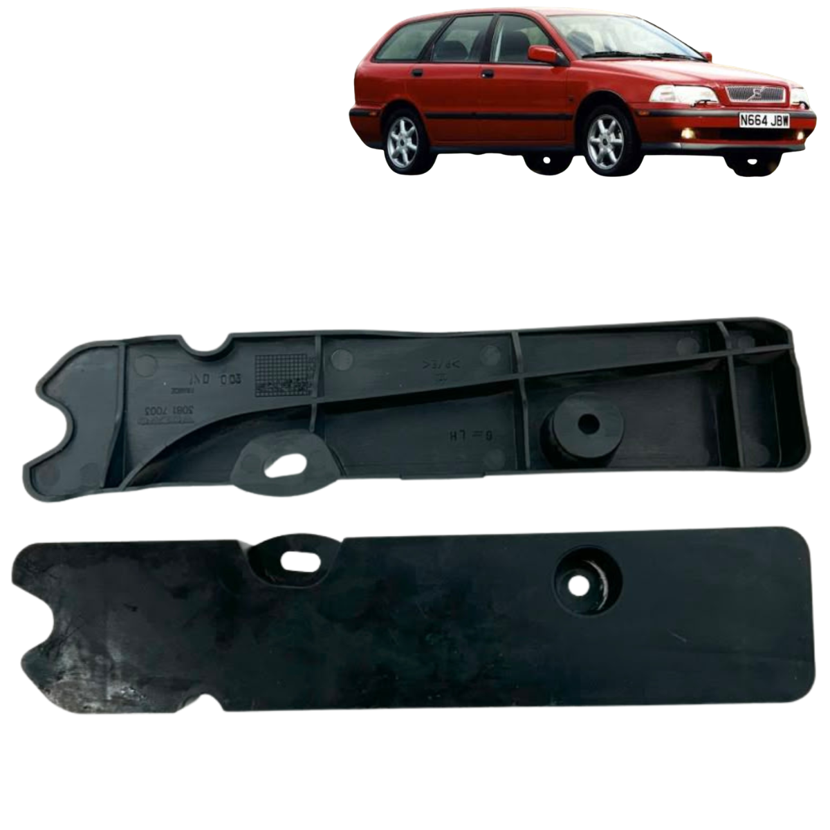 Acabamento Painel Forro Porta Diant Esq Volvo S40 V40 1997