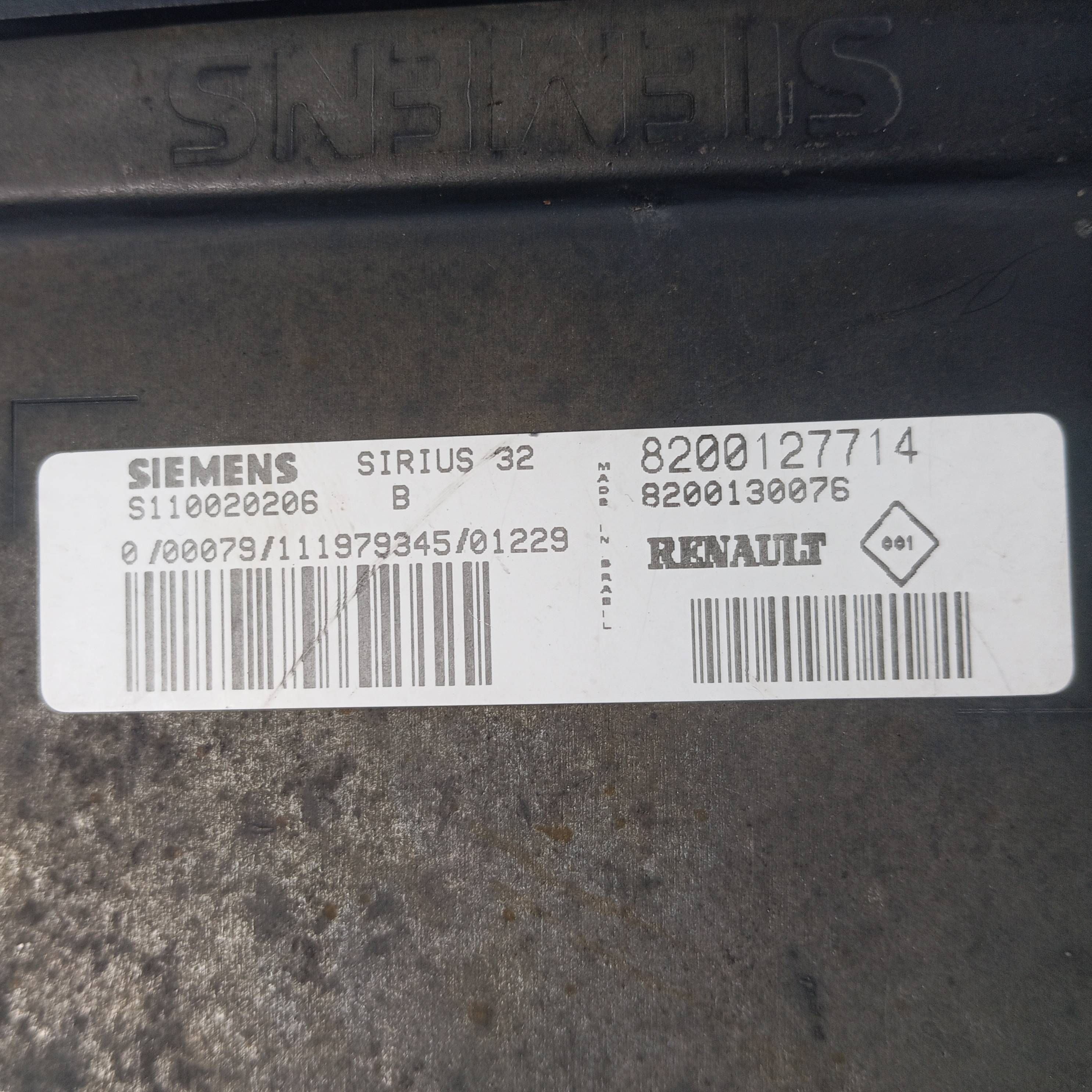 Módulo Injeção Renault Scenic 2.0 16v S110020206