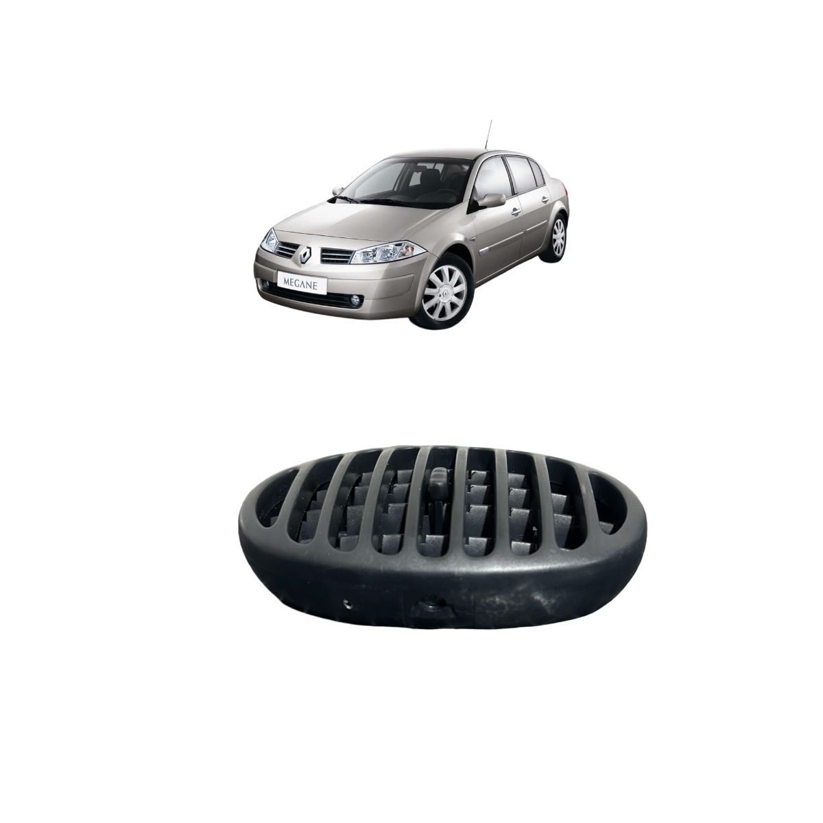 Difusor Do Painel Lado Esquerdo Renault Megane 2001/2003