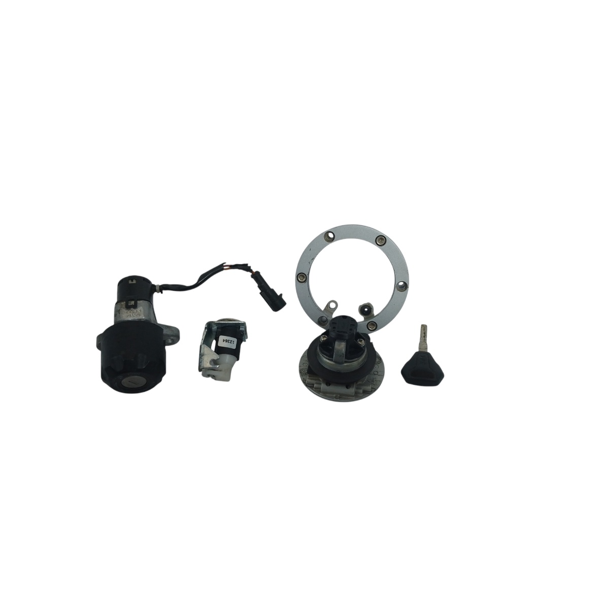 Kit Ignição Chave e Travas Apache 200 2019 a 2024 Original - Imagem 5