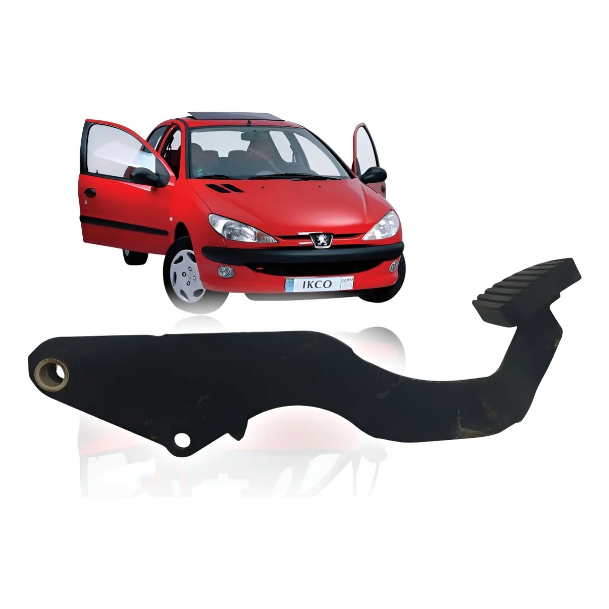 Pedal Freio Peugeot 206 01/10 20924D1