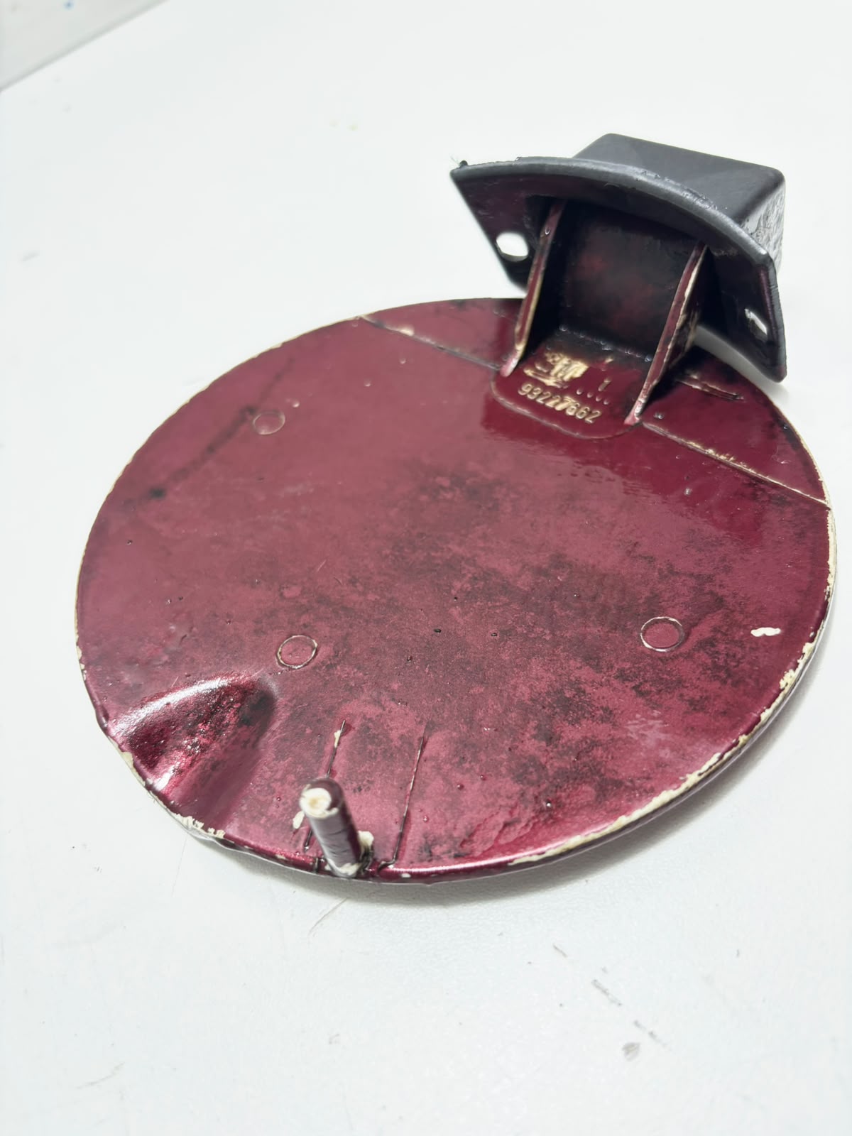 Portinhola Do Tanque De Combustível Gm Monza 93227662 Vermelho - Imagem 5