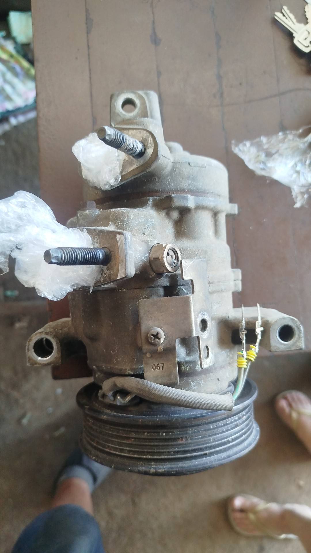 Compressor Ar Condicionado Ford Ka 1.0 - Imagem 3