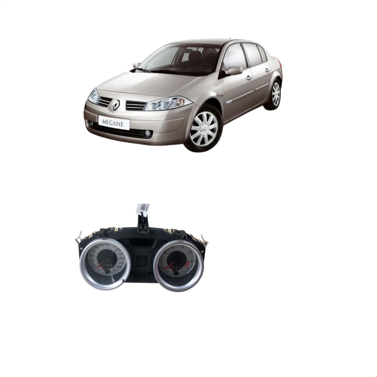 PAINEL INSTRUMENTO RENAULT  MEGANE GRAND TOUR 2006/2012 US.