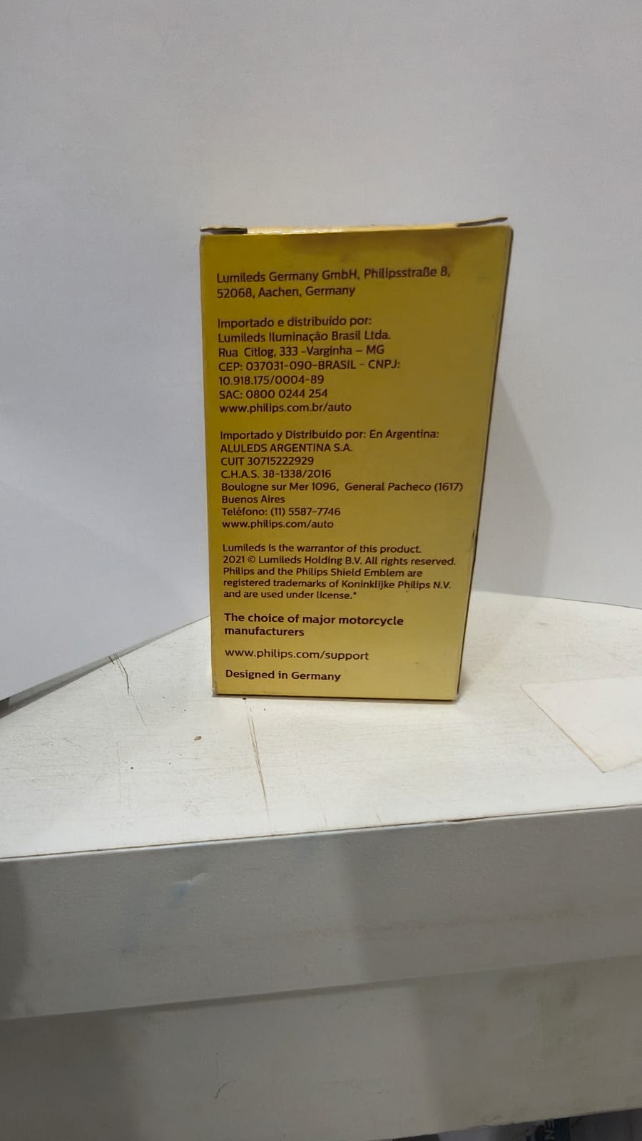 Lâmpada Farol H4 12V 35/35W Philips - Imagem 2