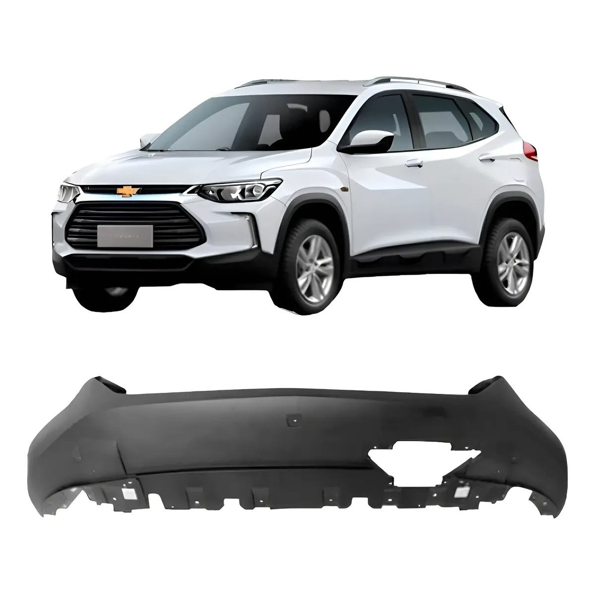 Spoiler Parachoque Dianteiro Chevrolet Tracker 2020 a 2023
