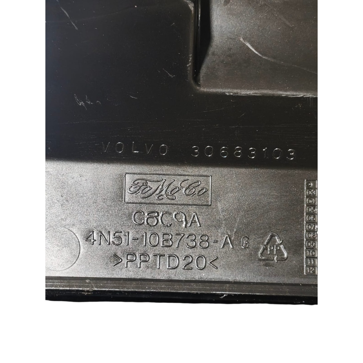 Acabamento Inferior Direito Painel Volvo S40 2006/13 19200 - Imagem 7