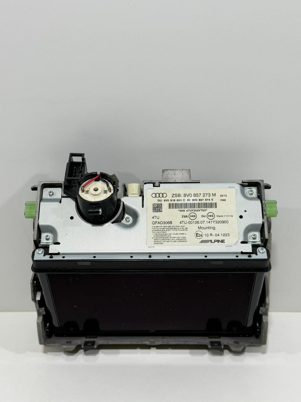 Central Multimídia Audi A3 Sportback 2013-2017 8V0857273M - Imagem 2