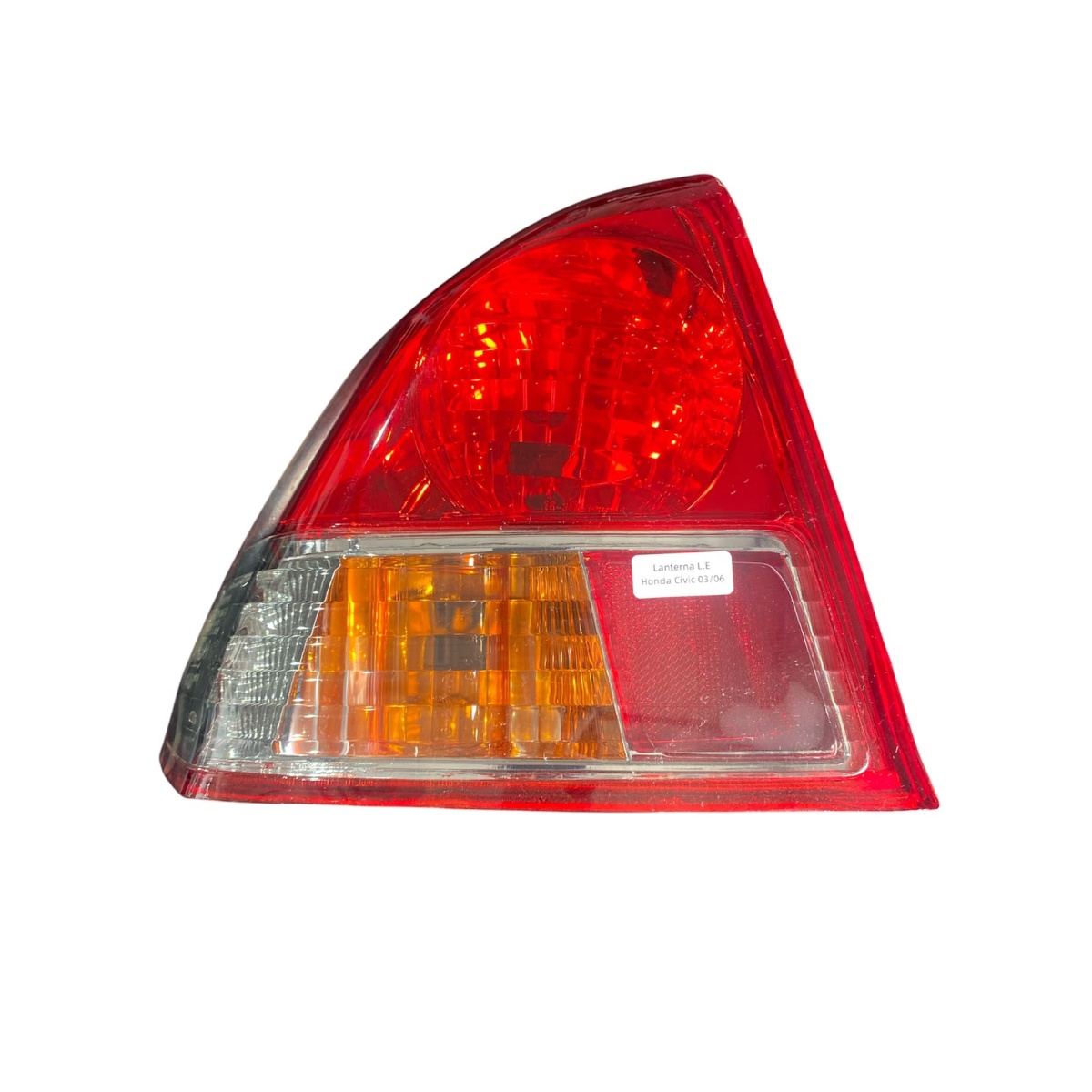 Lanterna L.e Honda Civic 03/06 Esquerdo/motorista Vermelho