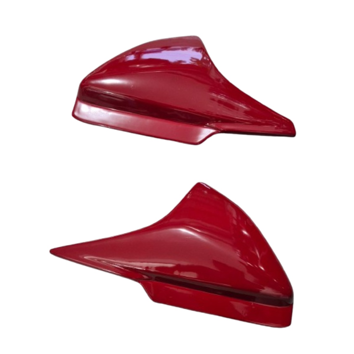 TAMPA LATERAL TITAN 150 2004/2008 VERMELHO - Imagem 3