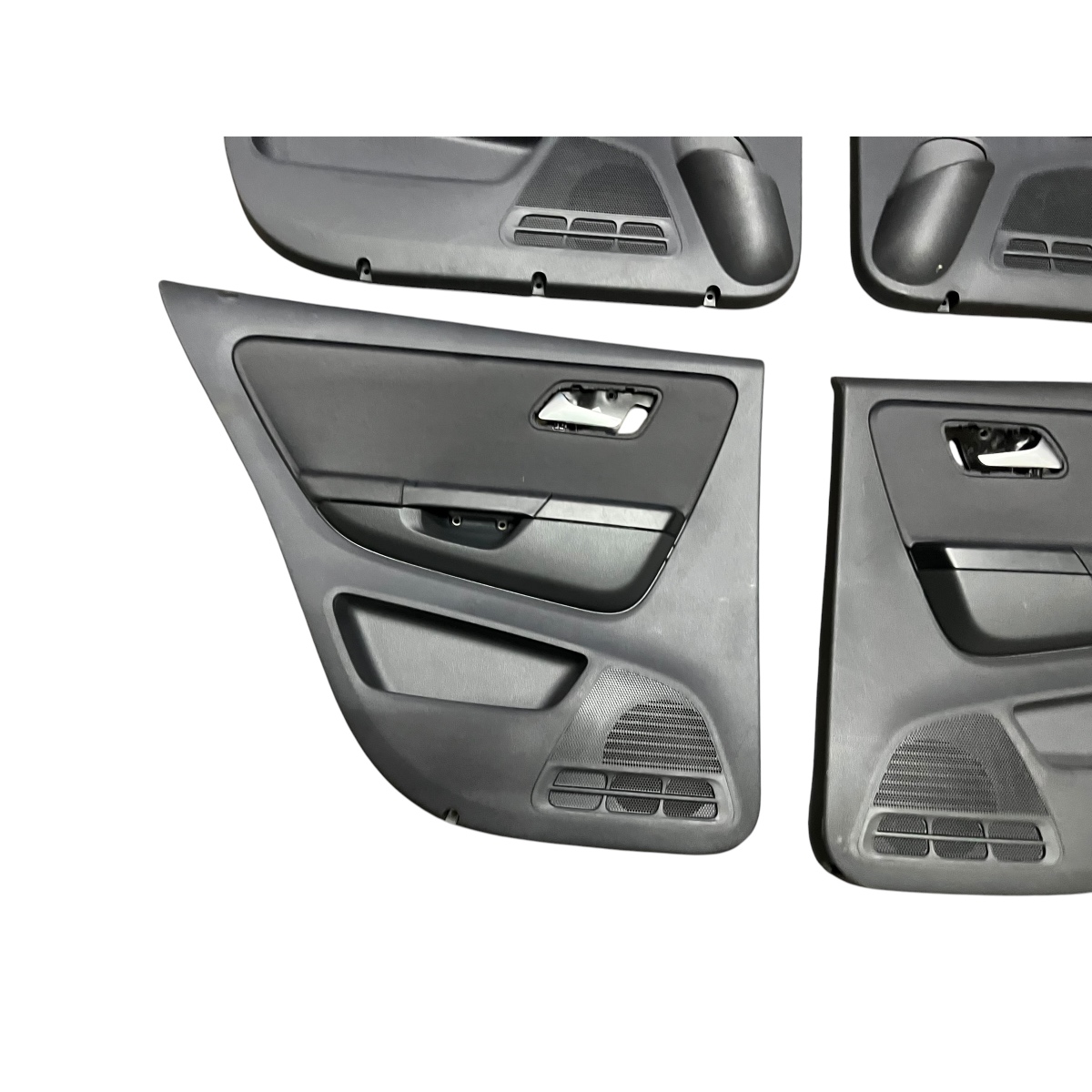 Jogo forro de porta vw Fox 2011-2015 original tecido - Imagem 3