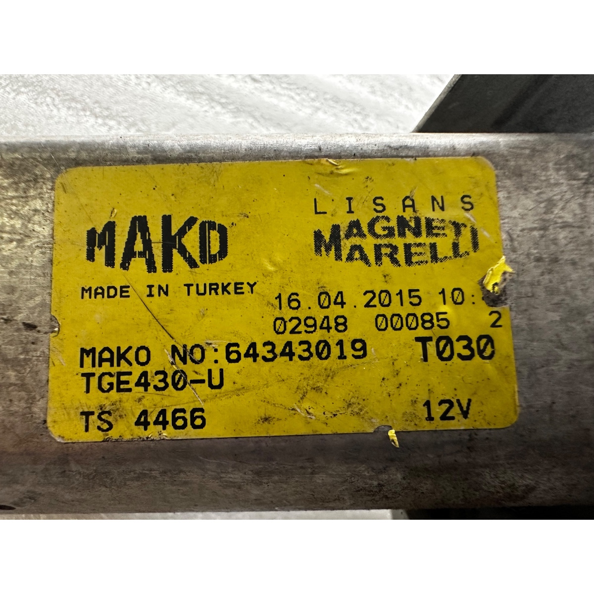 Motor Limpador Vidro Traseiro Fiat Doblo 2016 A 2021 - Imagem 3
