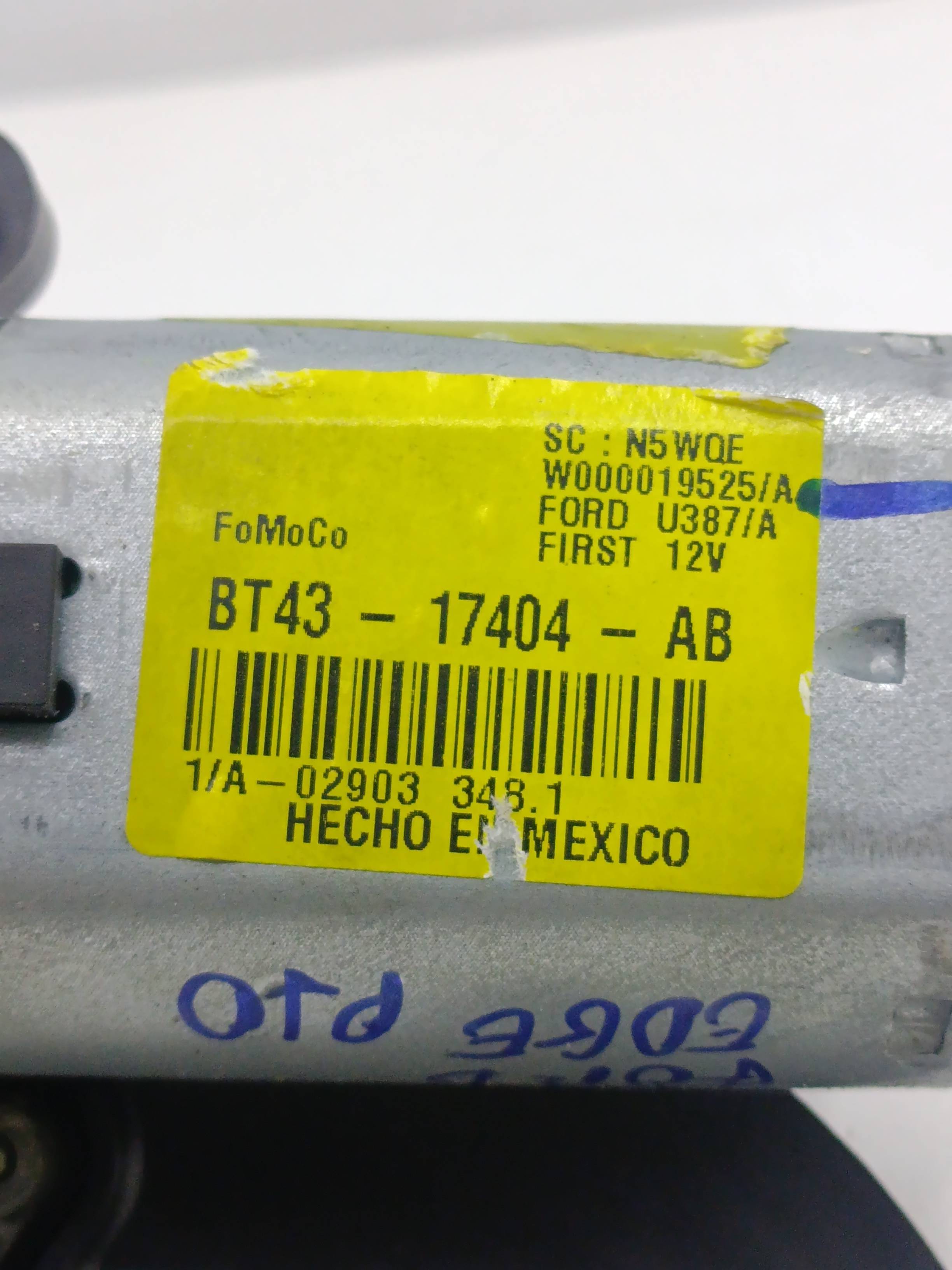 Motor Limpador Vidro Traseiro Ford Edge - Imagem 2