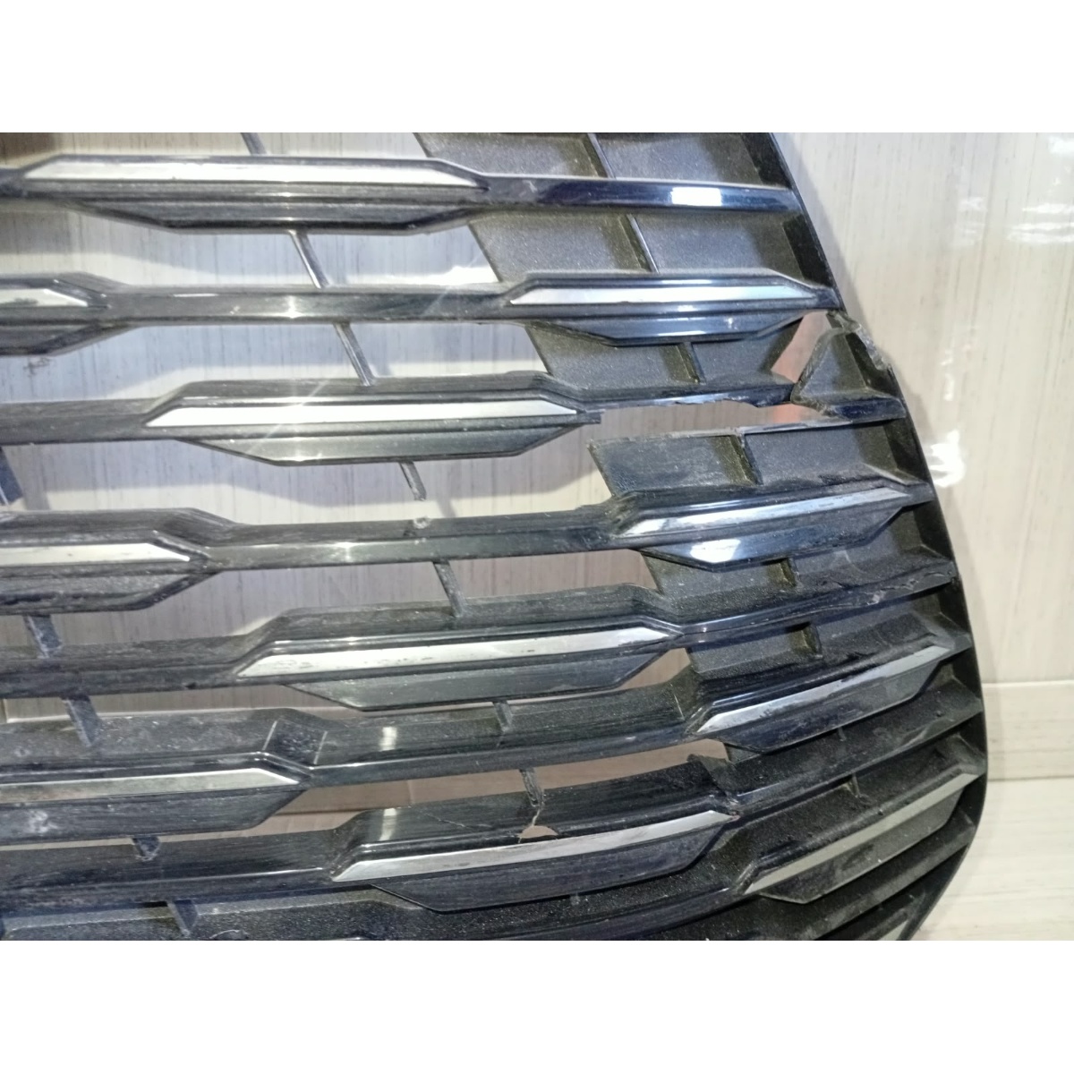Grade Cromada Song Pro Byd 2024 2025 2026 Com Detalhe Prata Cromado - Imagem 7