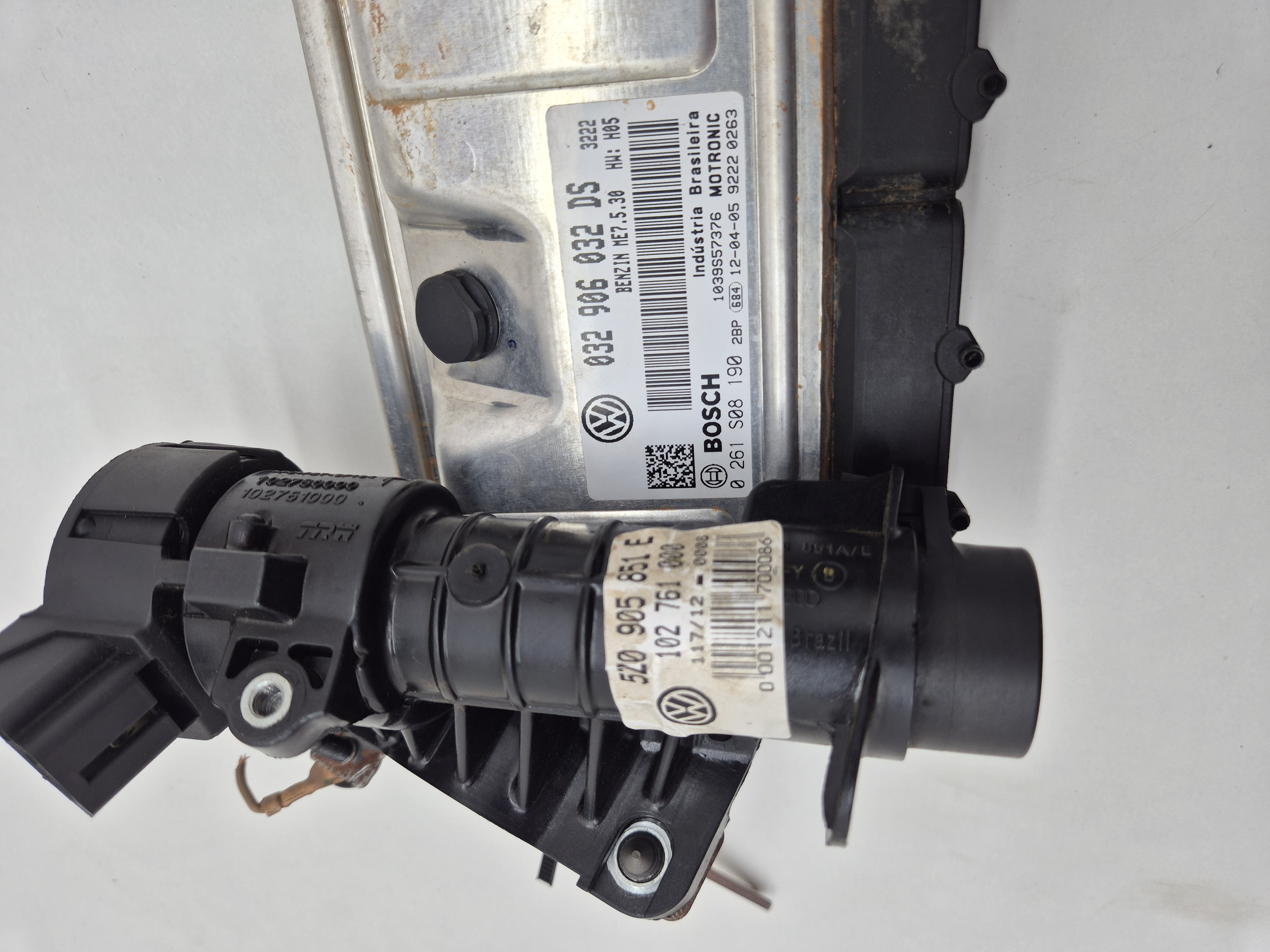 Kit Code Modulo injecao Vw Gol voyage saveiro 1.6 2012 - Imagem 4