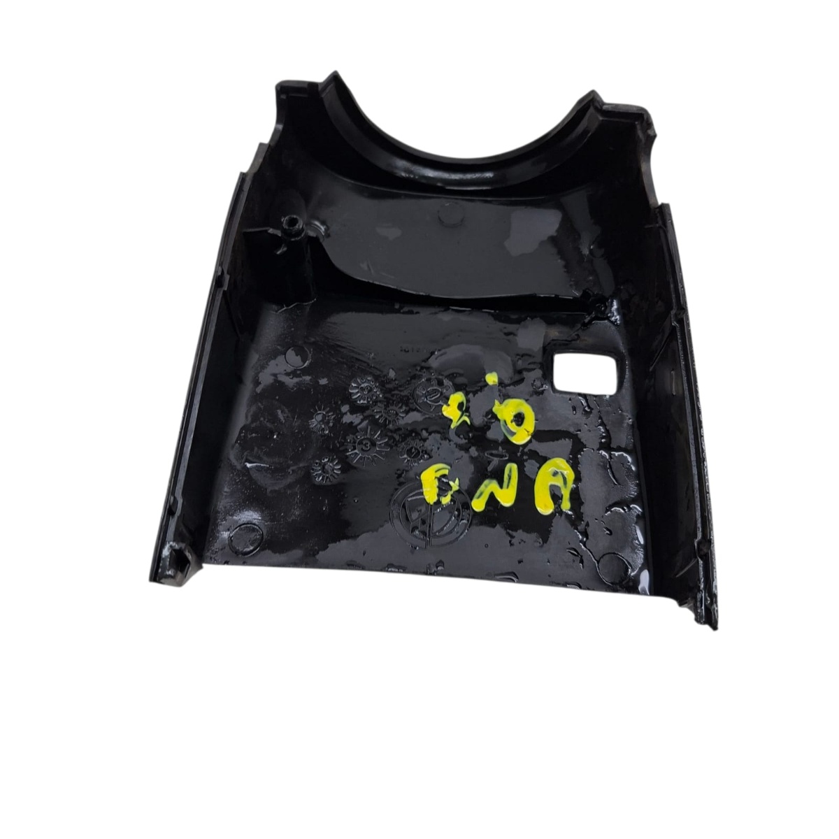 Acabamento Chave Seta Superior Fiat Uno Mille 1999 1814677 Preto - Imagem 2