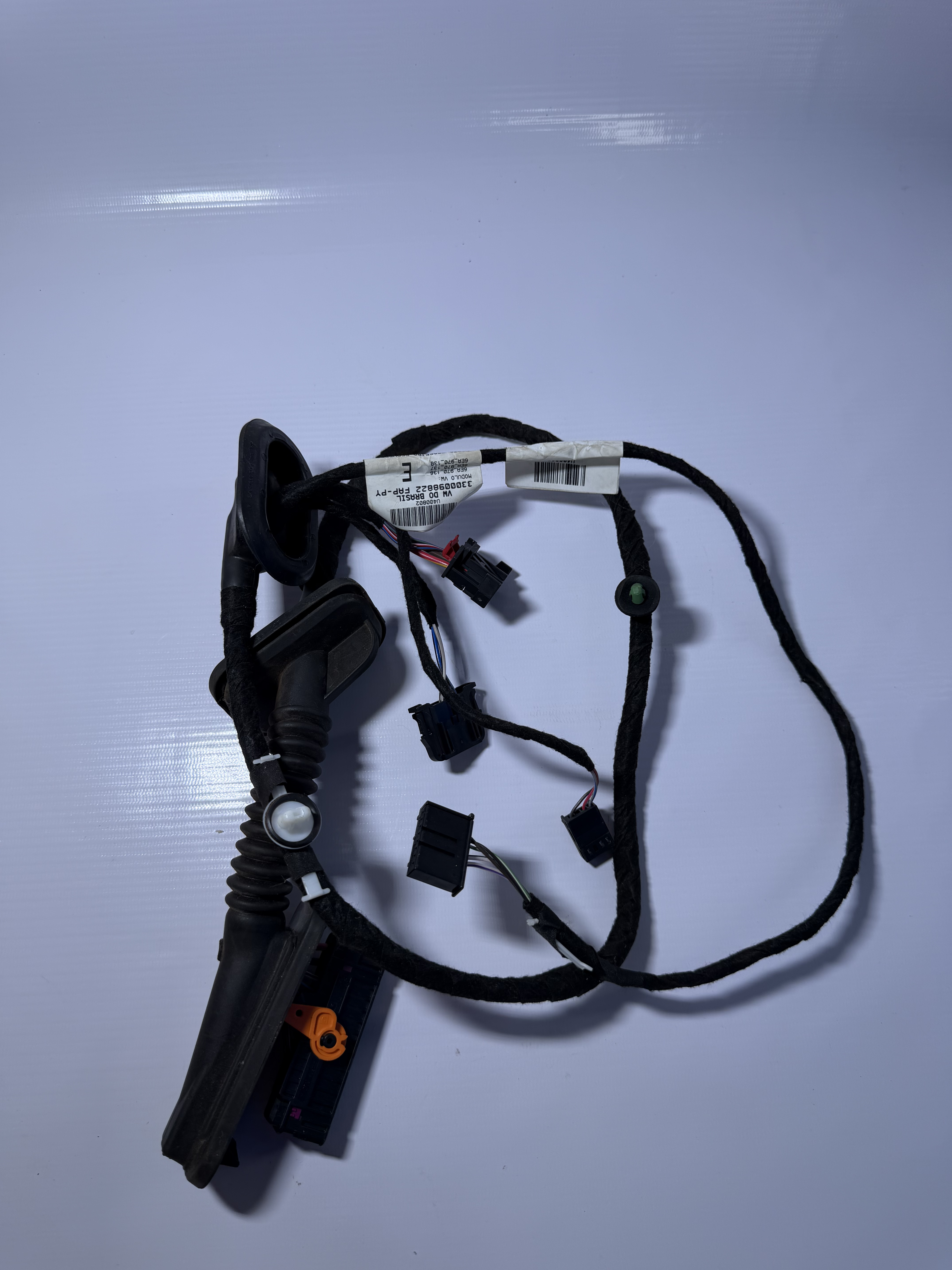 Chicote Porta Traseira Esquerda VW Polo 6EA970136 - Imagem 1